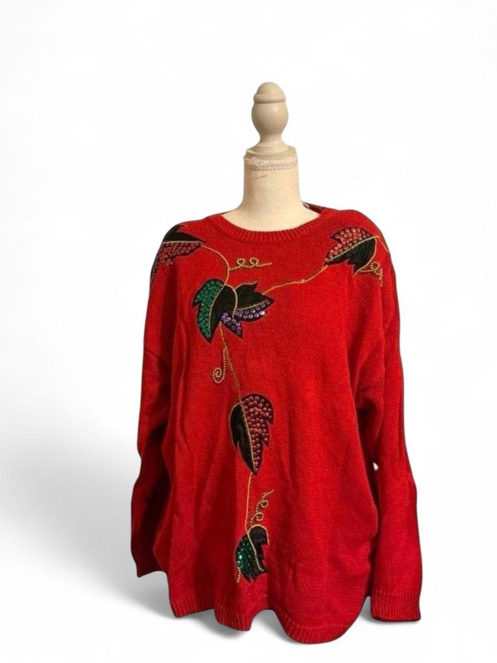 Women’s Embroidered Vintage Sweater